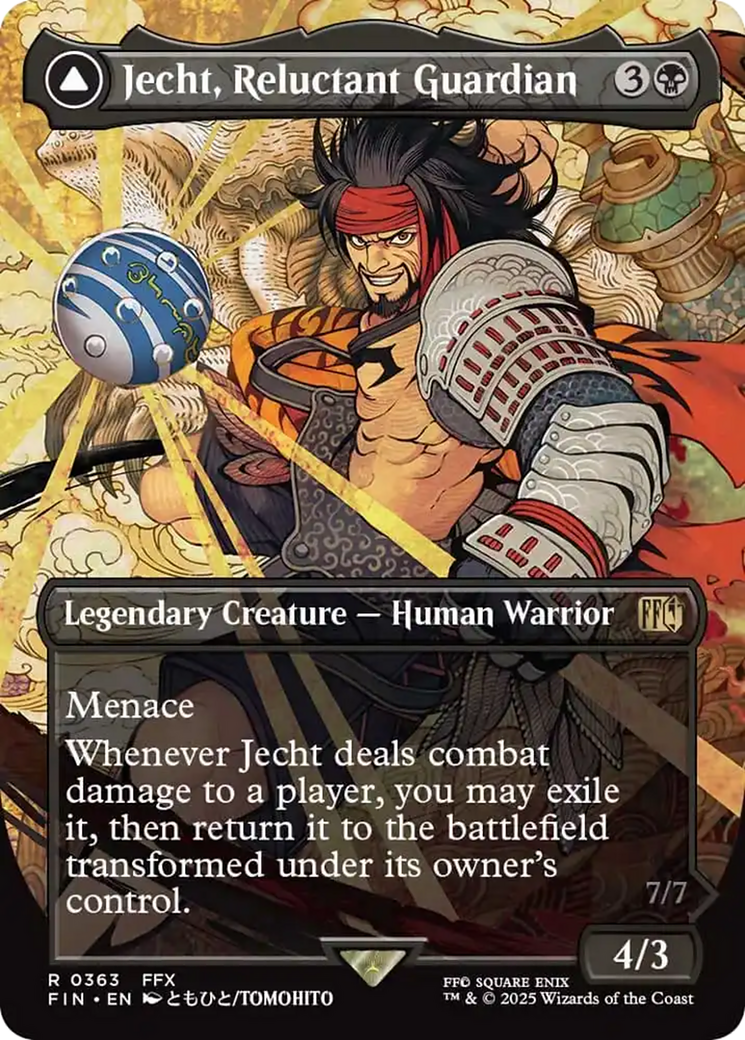 Jecht, Reluctant Guardian // Braska's Final Aeon (Borderless) [FINAL FANTASY] | Devastation Store