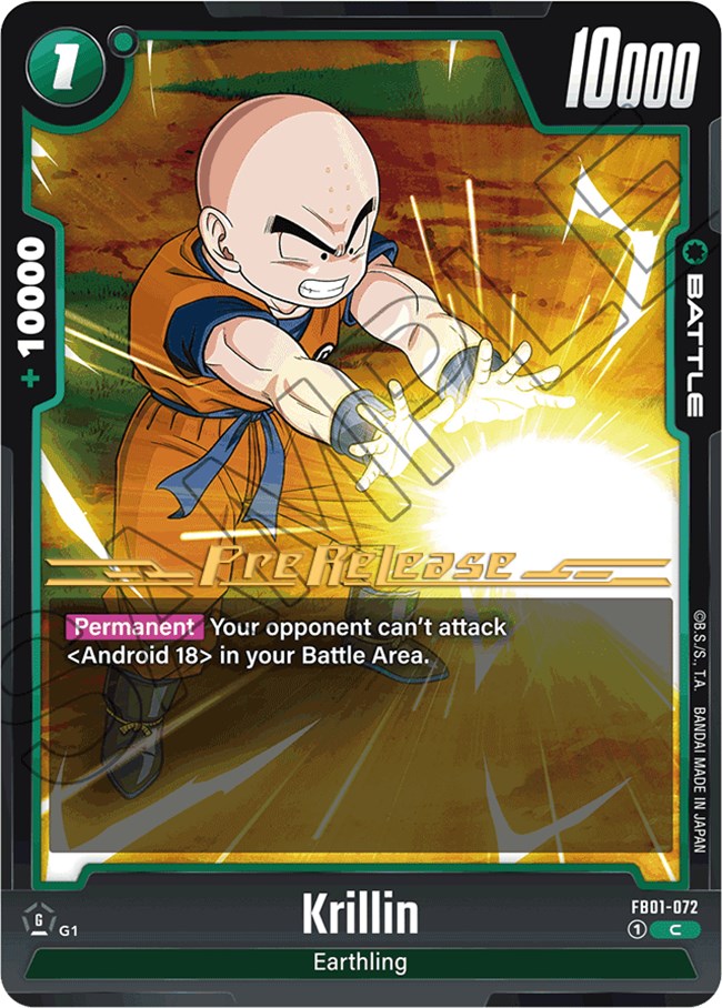 Krillin (FB01-072) [Awakened Pulse Pre-Release Cards] | Devastation Store