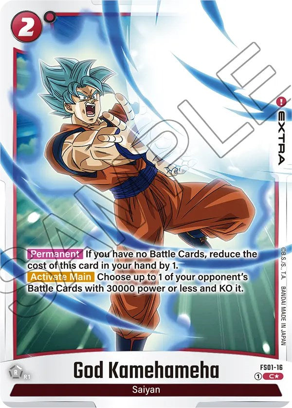 God Kamehameha (Bonus Pack Alternate Art) [Starter Deck: Son Goku] | Devastation Store