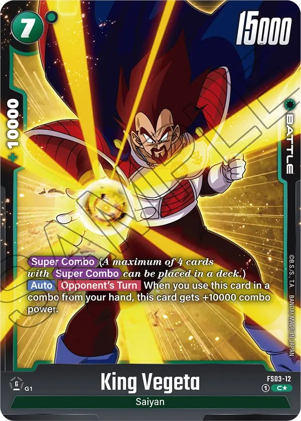 King Vegeta (Bonus Pack Alternate Art) [Starter Deck: Broly] | Devastation Store