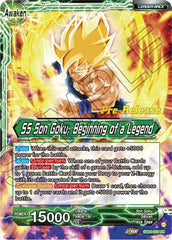 Son Goku // SS Son Goku, Beginning of a Legend (BT24-055) [Beyond Generations Prerelease Promos] | Devastation Store