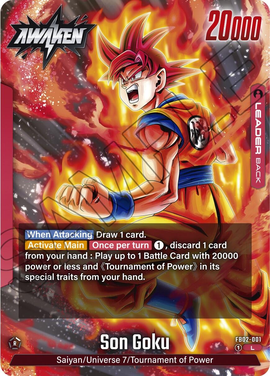 Son Goku (FB02-001) [Blazing Aura] | Devastation Store