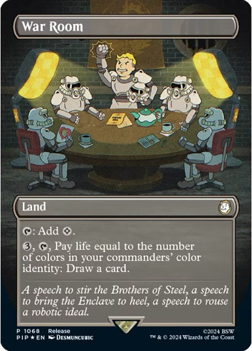 War Room (Borderless) [Fallout Promos] | Devastation Store