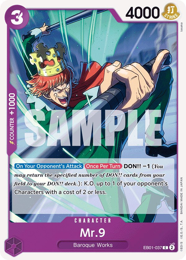 Mr. 9 [Extra Booster: Memorial Collection] | Devastation Store