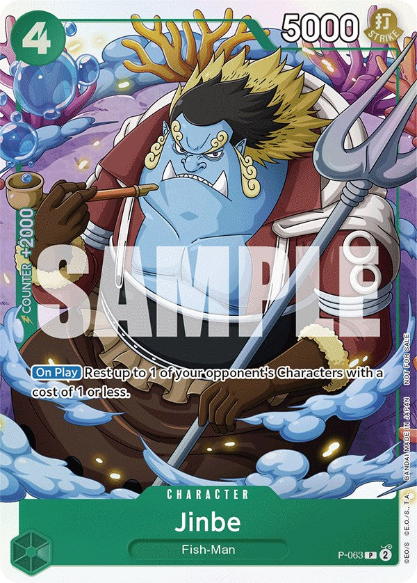 Jinbe (Event Pack Vol. 4) [One Piece Promotion Cards] | Devastation Store