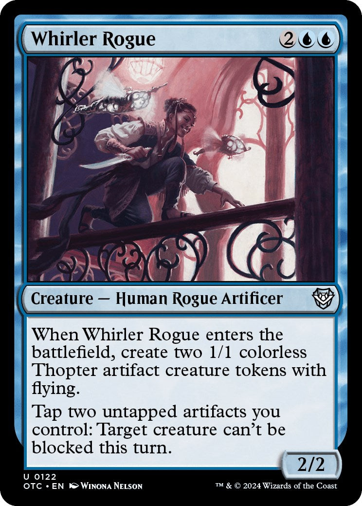 Whirler Rogue [Outlaws of Thunder Junction Commander] | Devastation Store