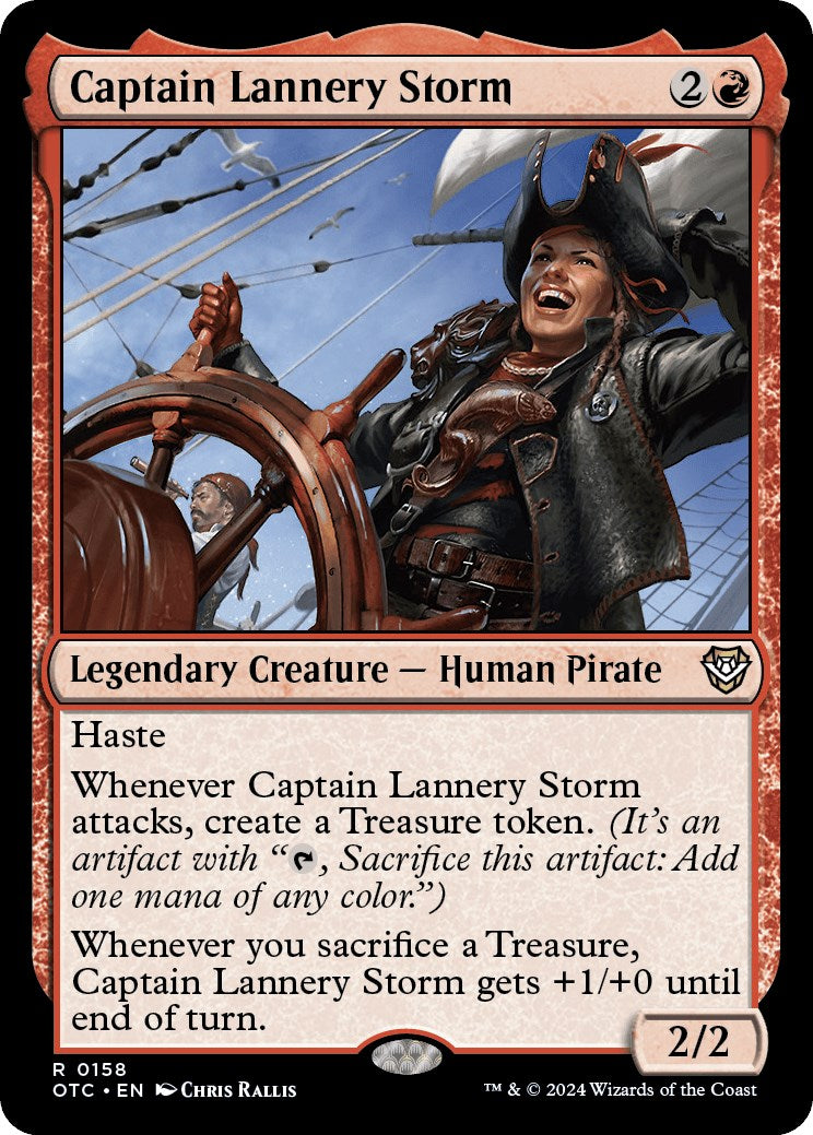 Captain Lannery Storm [Outlaws of Thunder Junction Commander] | Devastation Store