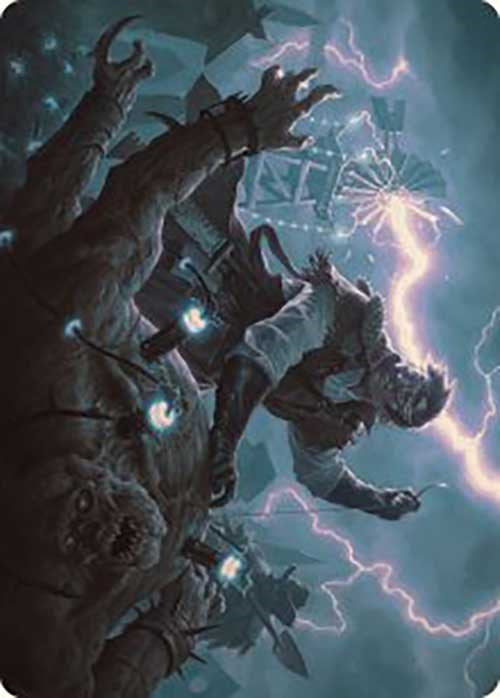Geralf, the Fleshwright Art Card [Outlaws of Thunder Junction Art Series] | Devastation Store