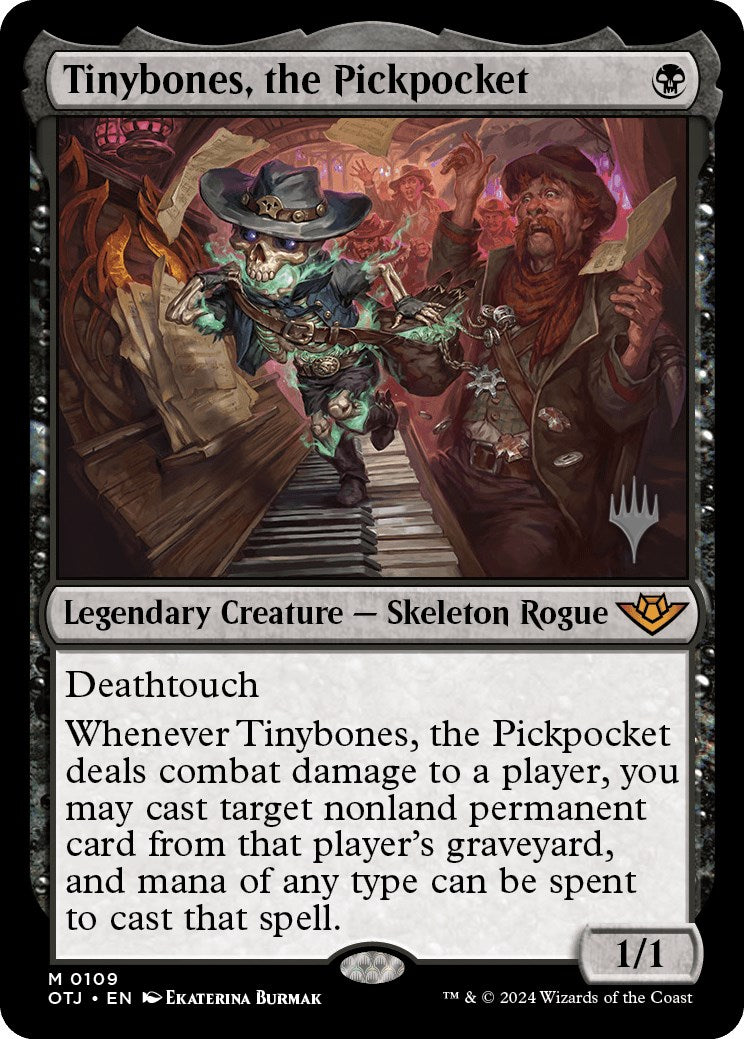 Tinybones, the Pickpocket (Promo Pack) [Outlaws of Thunder Junction Promos] | Devastation Store