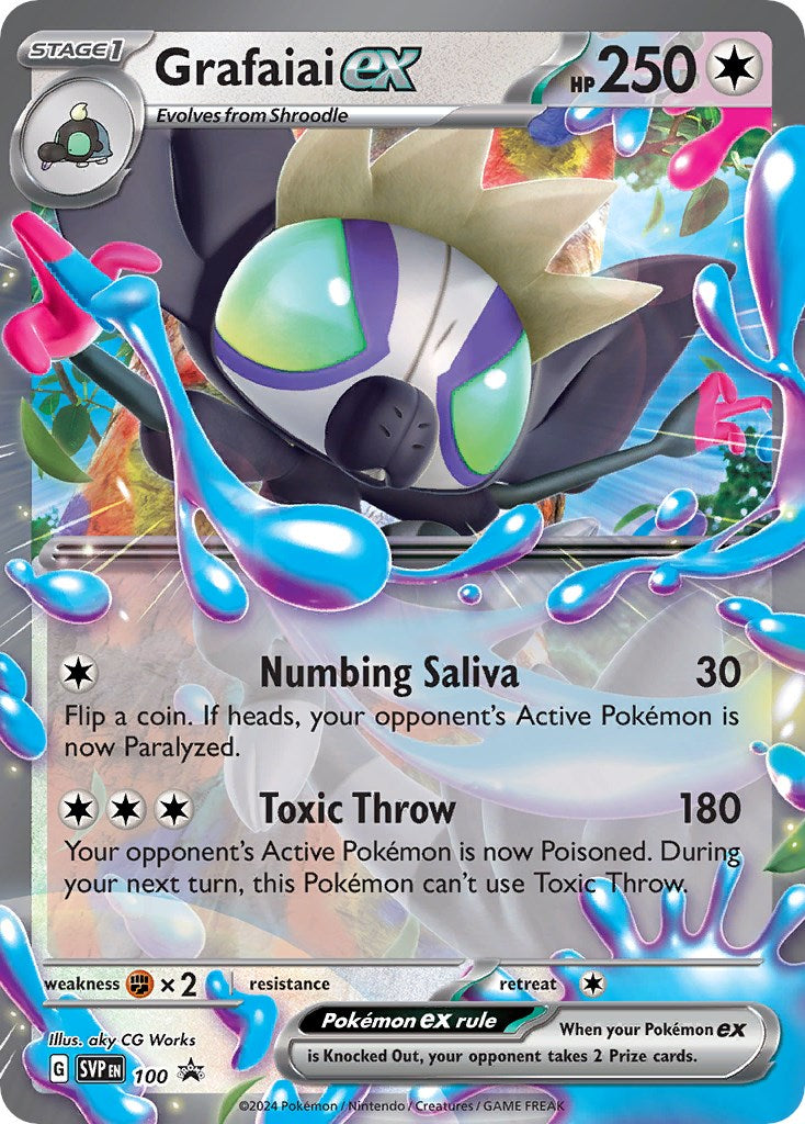 Grafaiai ex (100) [Scarlet & Violet: Black Star Promos] | Devastation Store