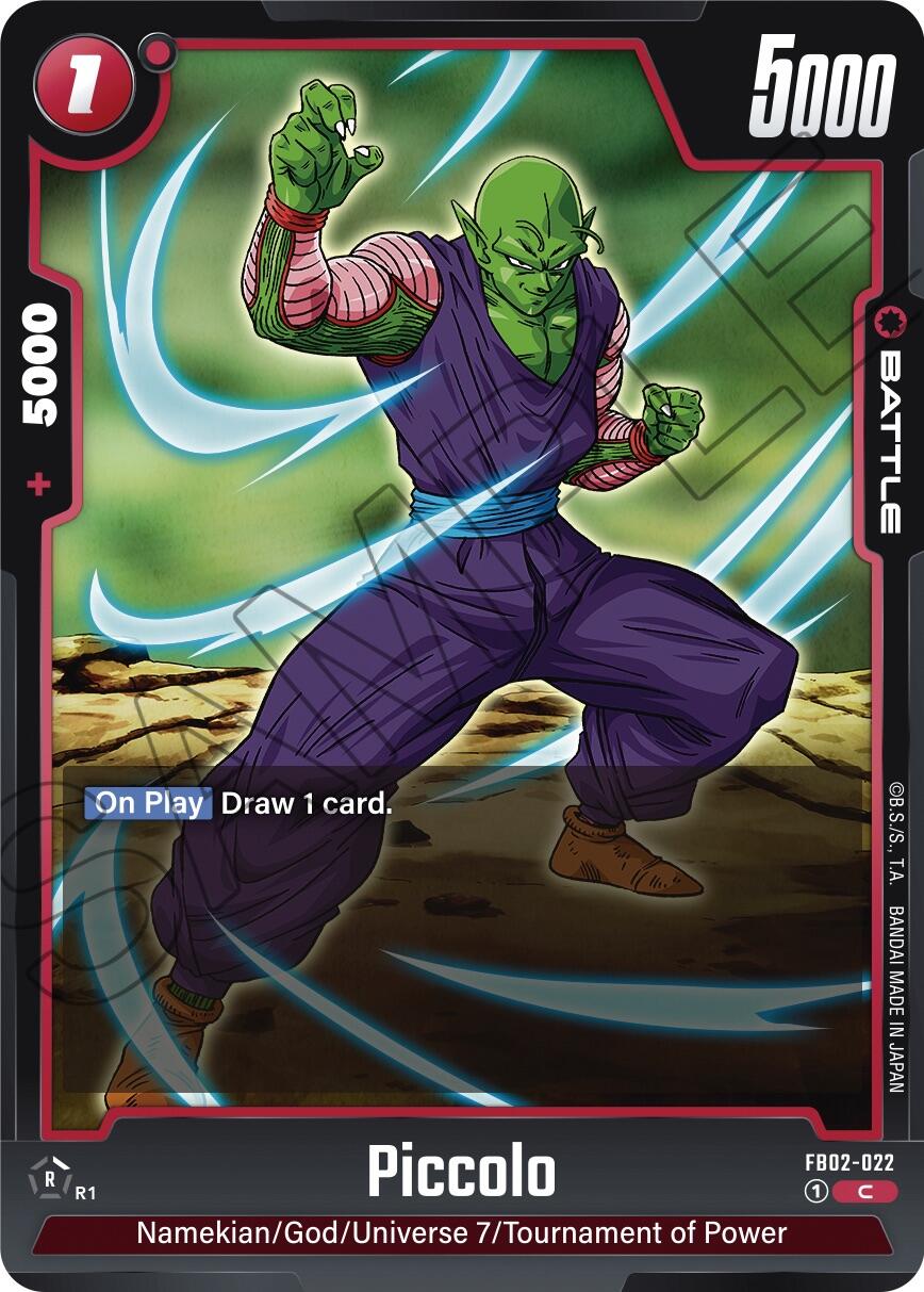Piccolo (FB02-022) [Blazing Aura] | Devastation Store
