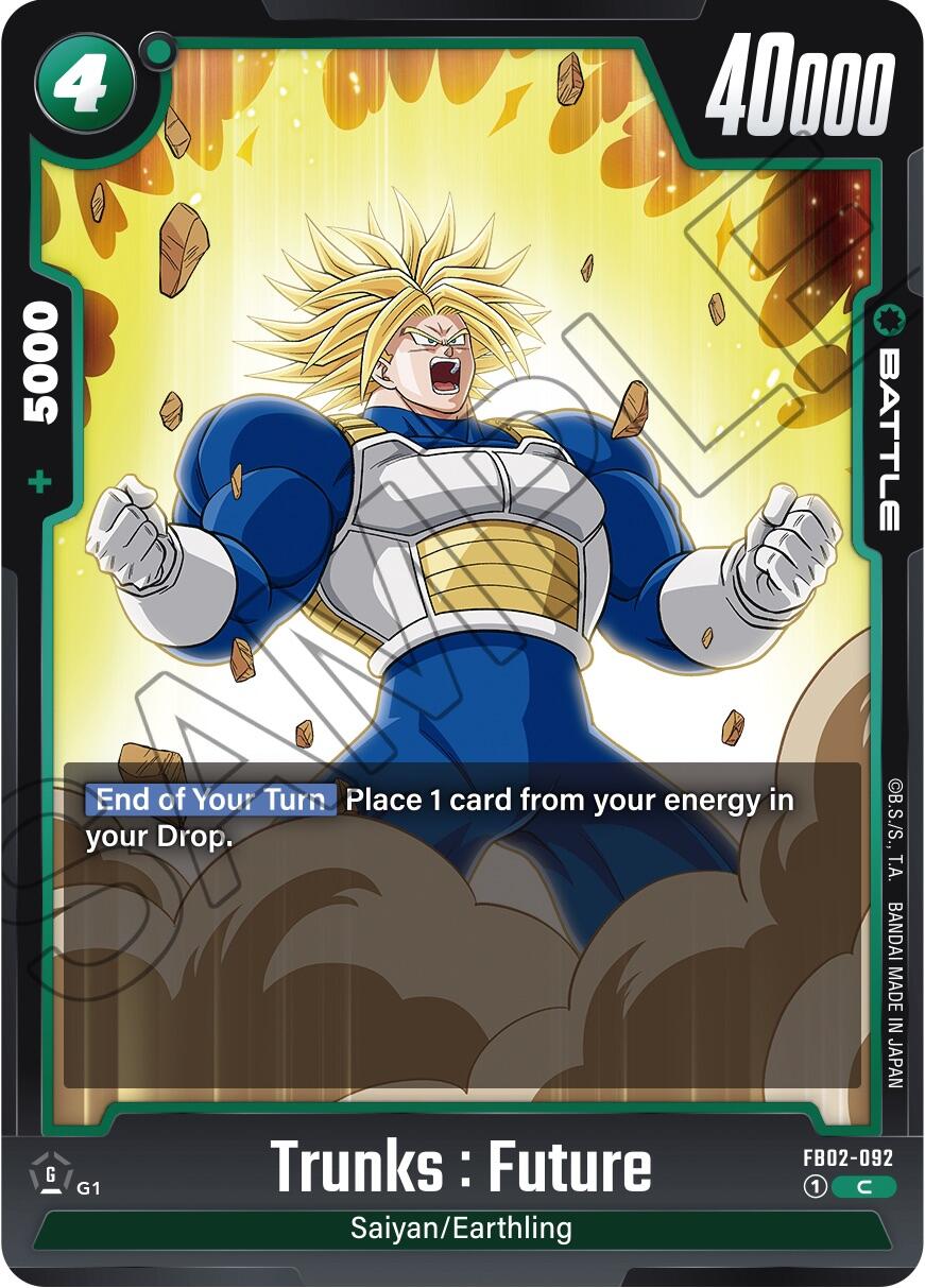 Trunks : Future (FB02-092) [Blazing Aura] | Devastation Store