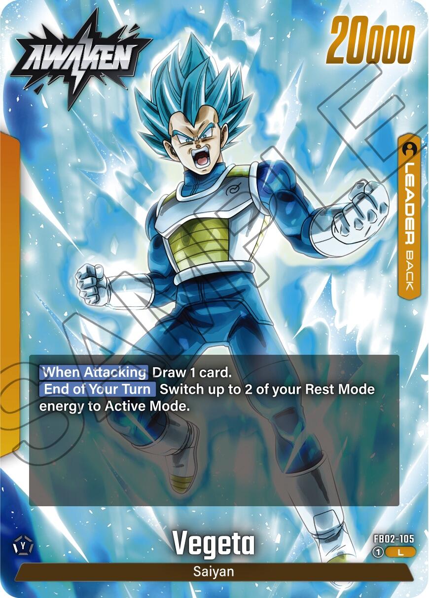 Vegeta (FB02-105) [Blazing Aura] | Devastation Store