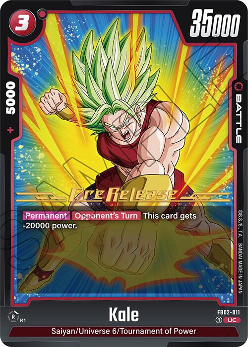Kale [Blazing Aura Pre-Release Cards] | Devastation Store