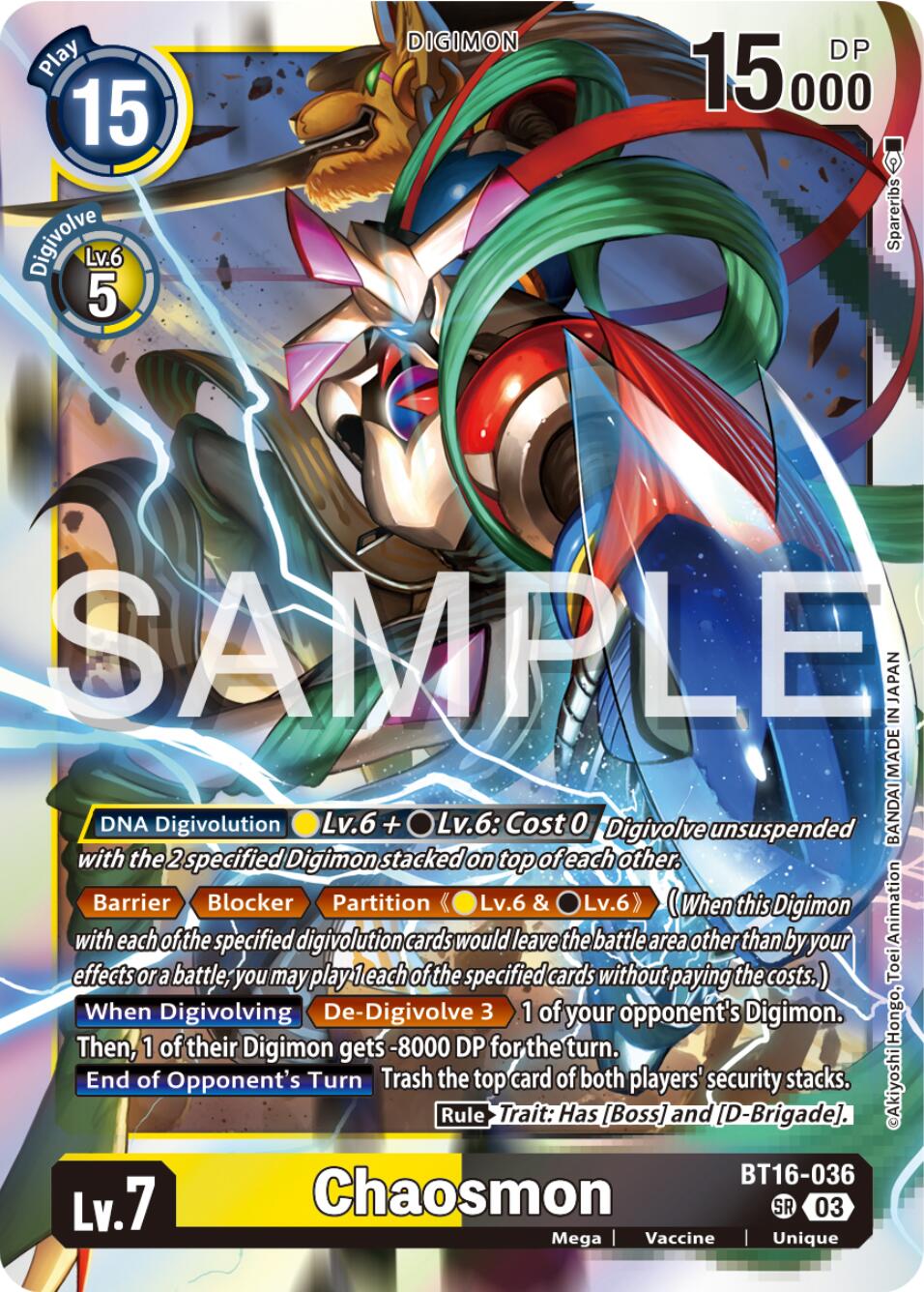 Chaosmon [BT16-036] [Beginning Observer] | Devastation Store