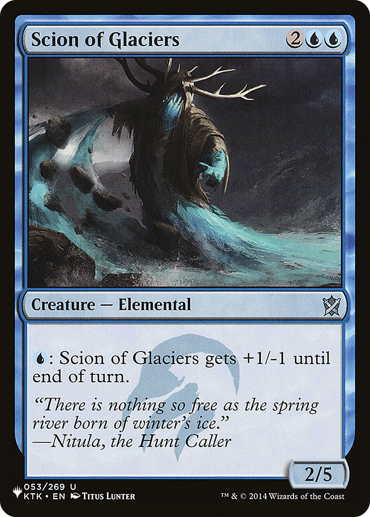 Scion of Glaciers [The List Reprints] | Devastation Store