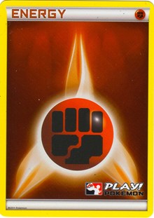 Fighting Energy (2011 Play Pokemon Promo) [League & Championship Cards] | Devastation Store