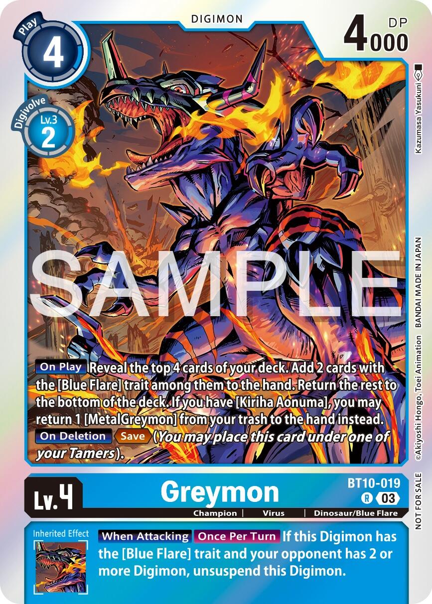 Greymon [BT10-019] (Official Tournament Vol.13 Winner Pack) [Xros Encounter Promos] | Devastation Store