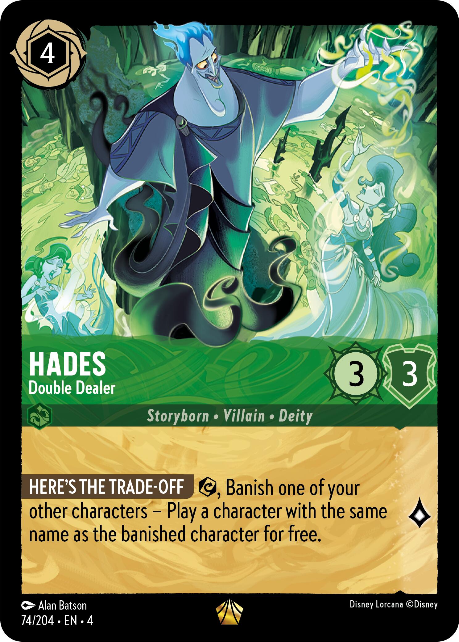 Hades - Double Dealer (74/204) [Ursula's Return] | Devastation Store