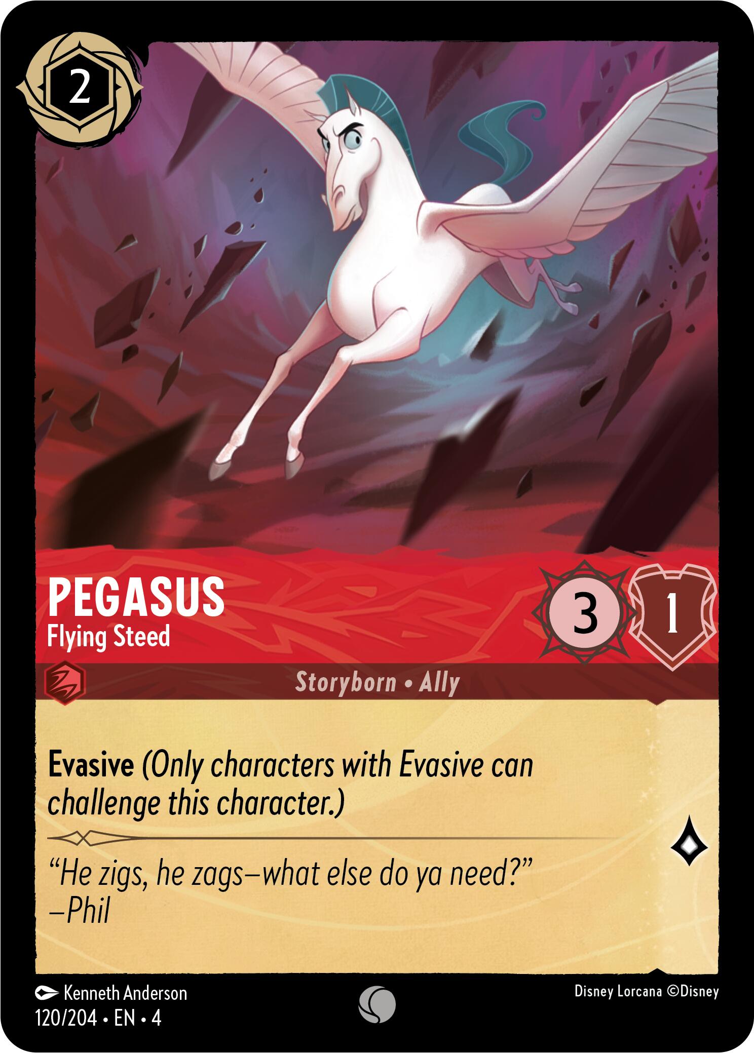 Pegasus - Flying Steed (120/204) [Ursula's Return] | Devastation Store