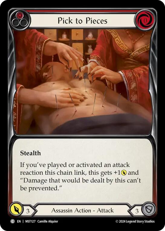 Pick to Pieces (Red) [MST127] (Part the Mistveil) | Devastation Store