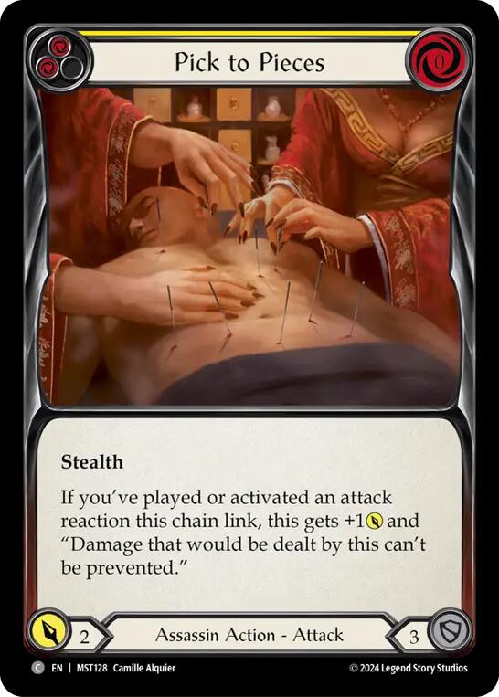 Pick to Pieces (Yellow) [MST128] (Part the Mistveil) | Devastation Store