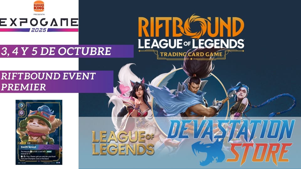 AVANT PREMIERE RIFTBOUND  EXPOGAME | Devastation Store