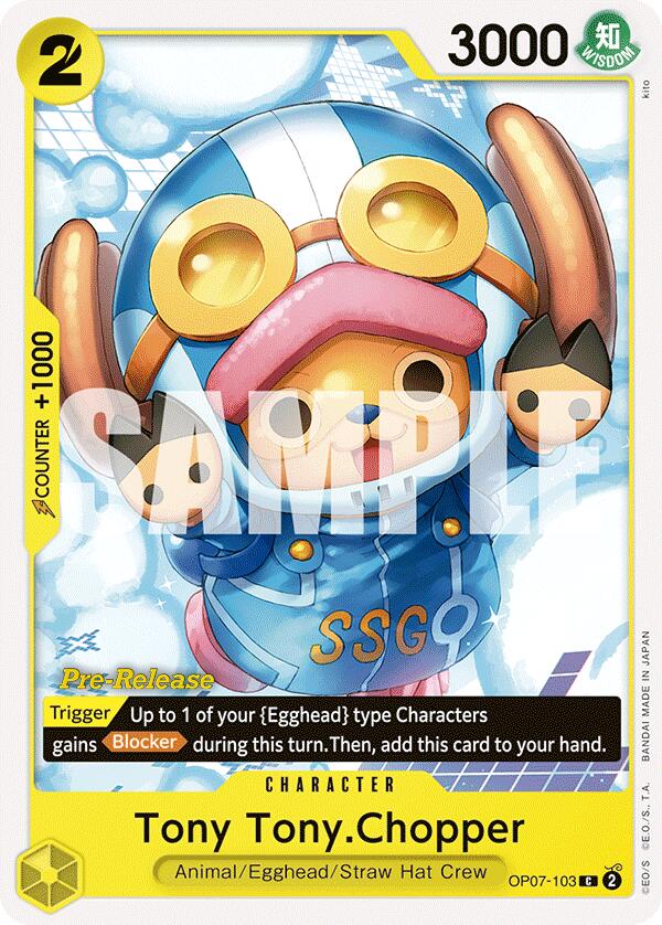 Tony Tony.Chopper [500 Years in the Future Pre-Release Cards] | Devastation Store