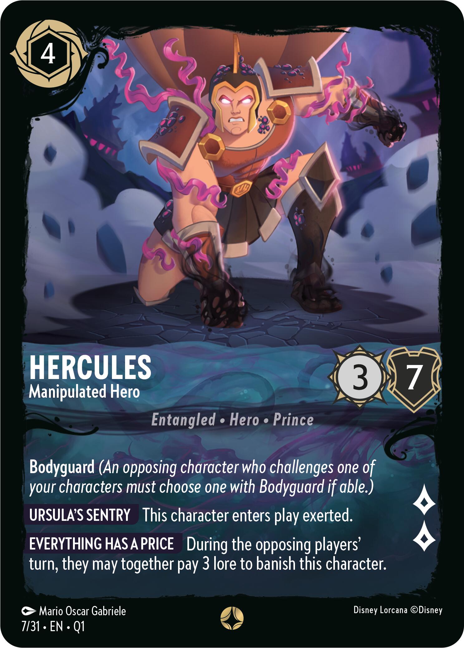 Hercules - Manipulated Hero (7/31) [Illumineer's Quest: Deep Trouble] | Devastation Store