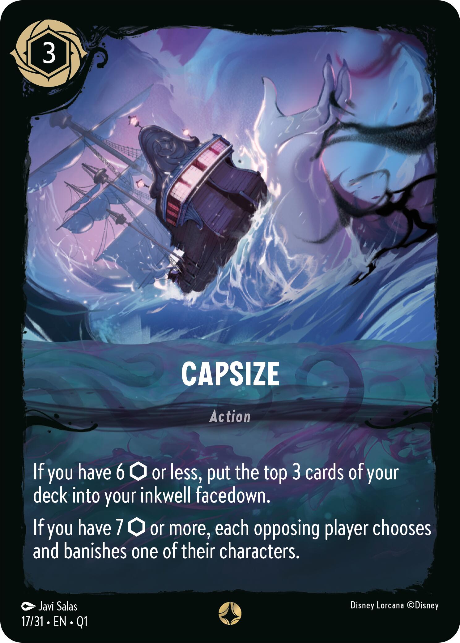 Capsize (17/31) [Illumineer's Quest: Deep Trouble] | Devastation Store