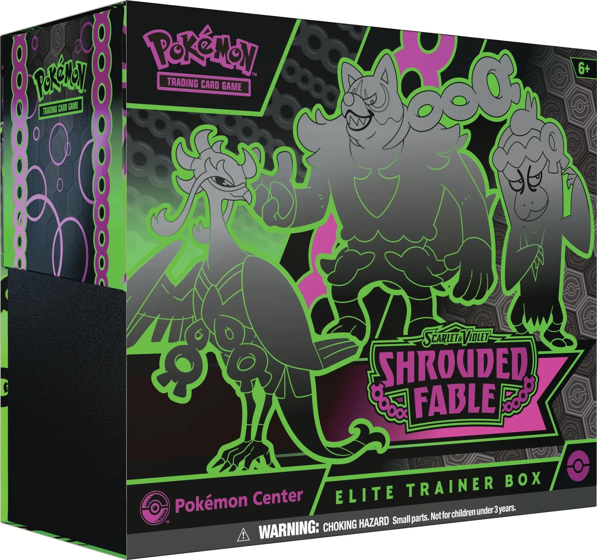 Scarlet & Violet: Shrouded Fable - Elite Trainer Box (Pokemon Center Exclusive) | Devastation Store