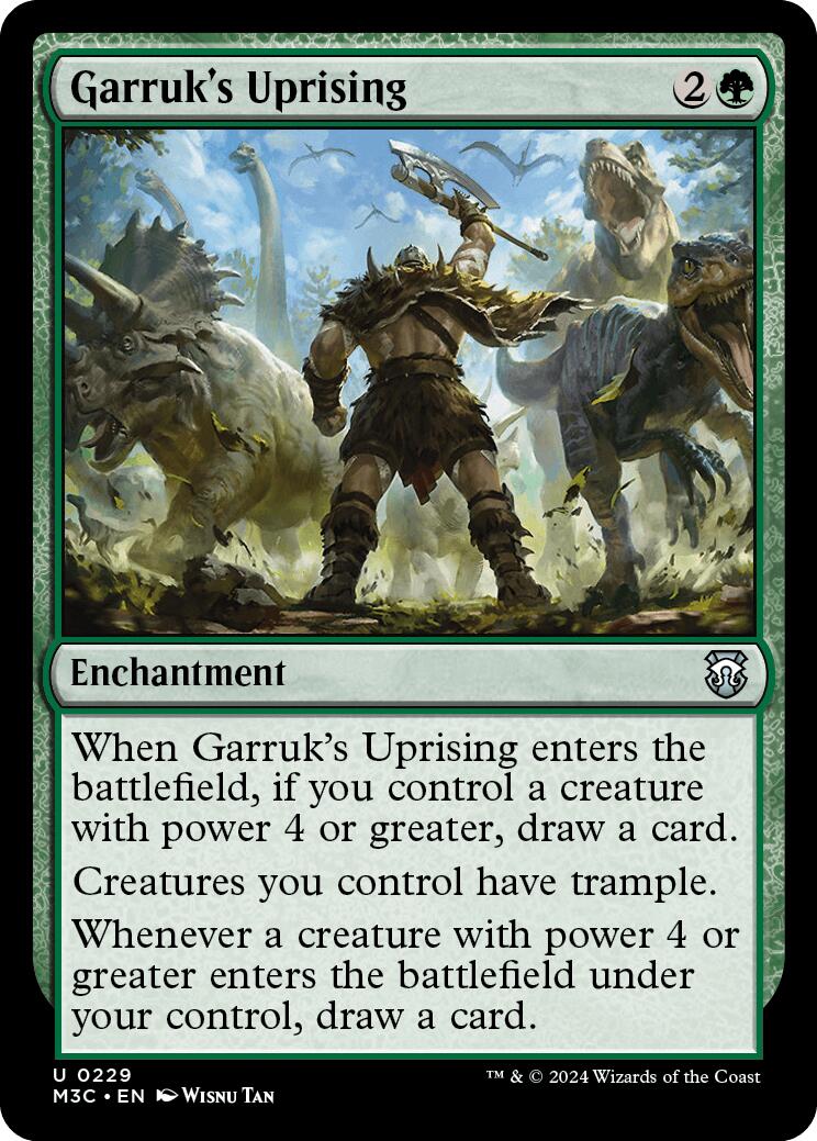 Garruk's Uprising [Modern Horizons 3 Commander] | Devastation Store