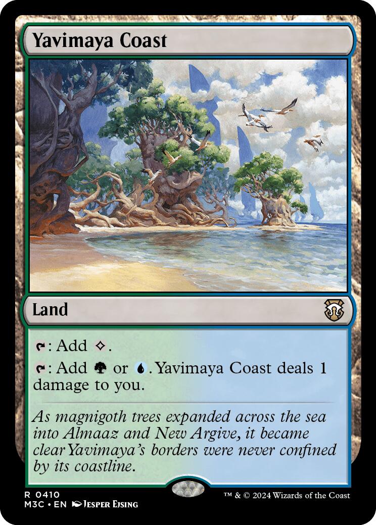 Yavimaya Coast [Modern Horizons 3 Commander] | Devastation Store