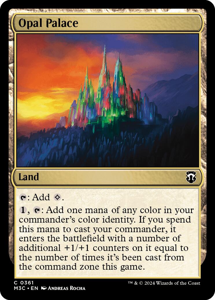 Opal Palace [Modern Horizons 3 Commander] | Devastation Store