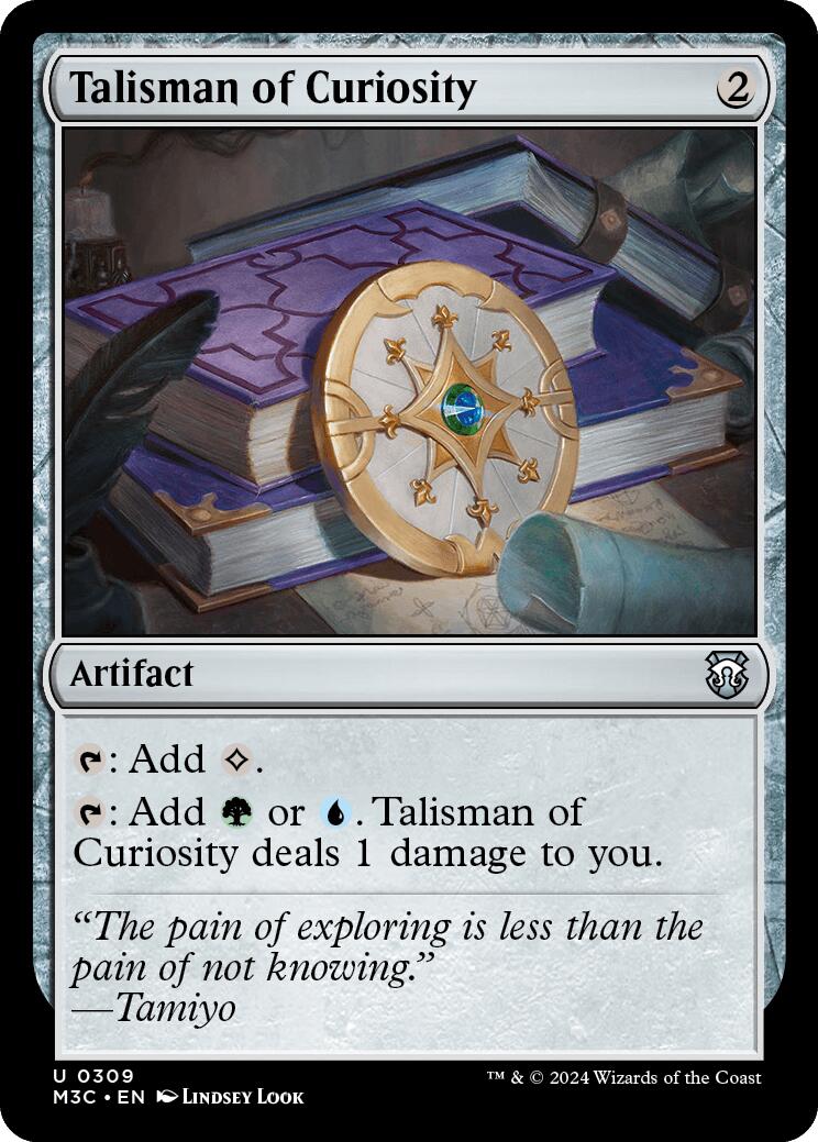 Talisman of Curiosity [Modern Horizons 3 Commander] | Devastation Store