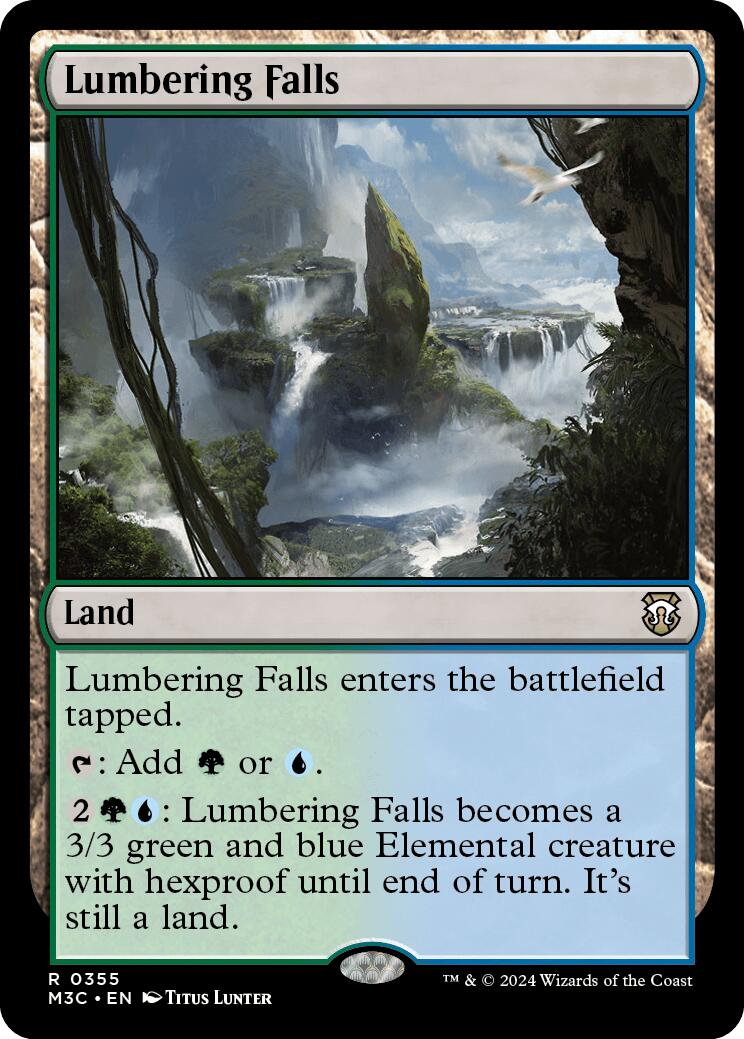 Lumbering Falls [Modern Horizons 3 Commander] | Devastation Store