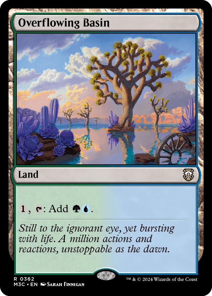 Overflowing Basin [Modern Horizons 3 Commander] | Devastation Store