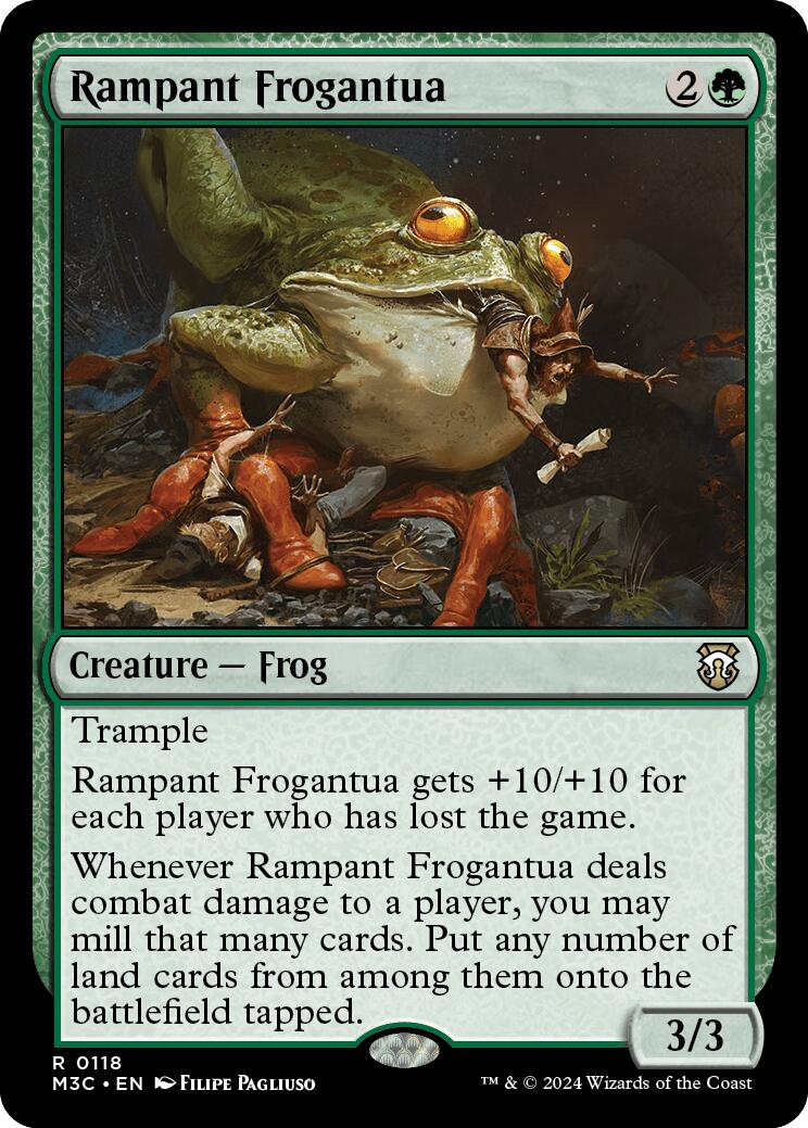 Rampant Frogantua [Modern Horizons 3 Commander] | Devastation Store