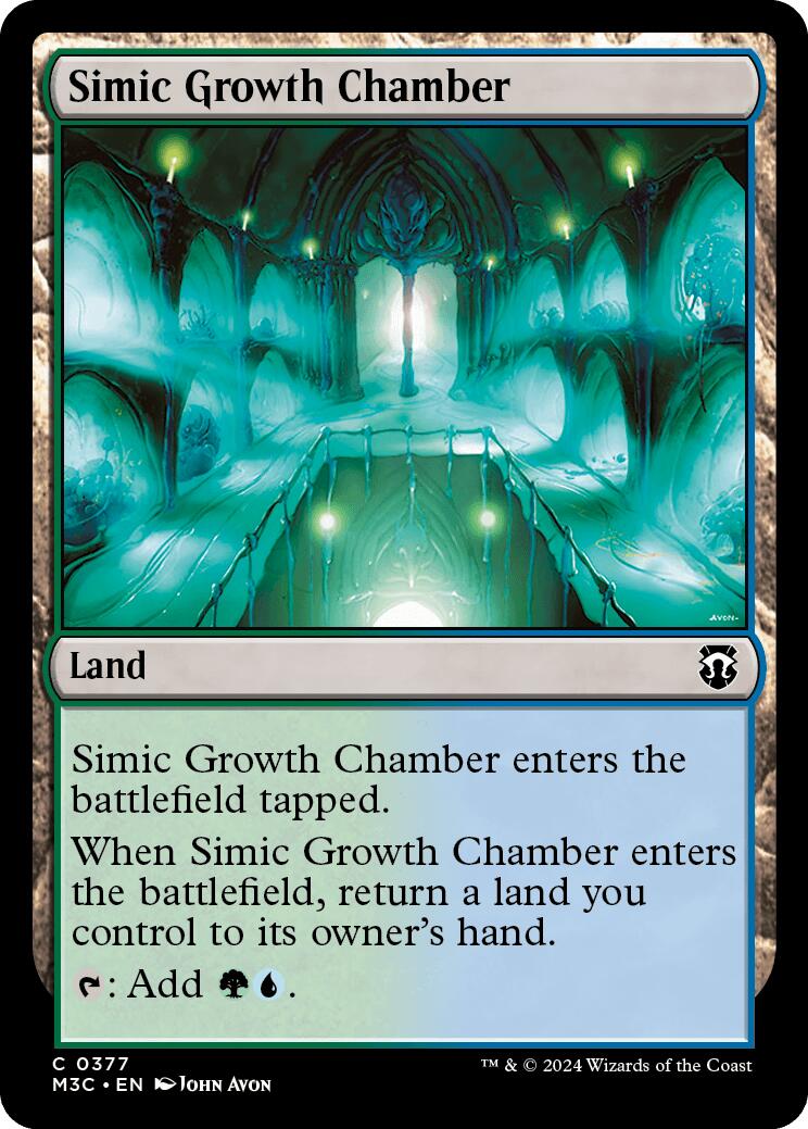 Simic Growth Chamber [Modern Horizons 3 Commander] | Devastation Store