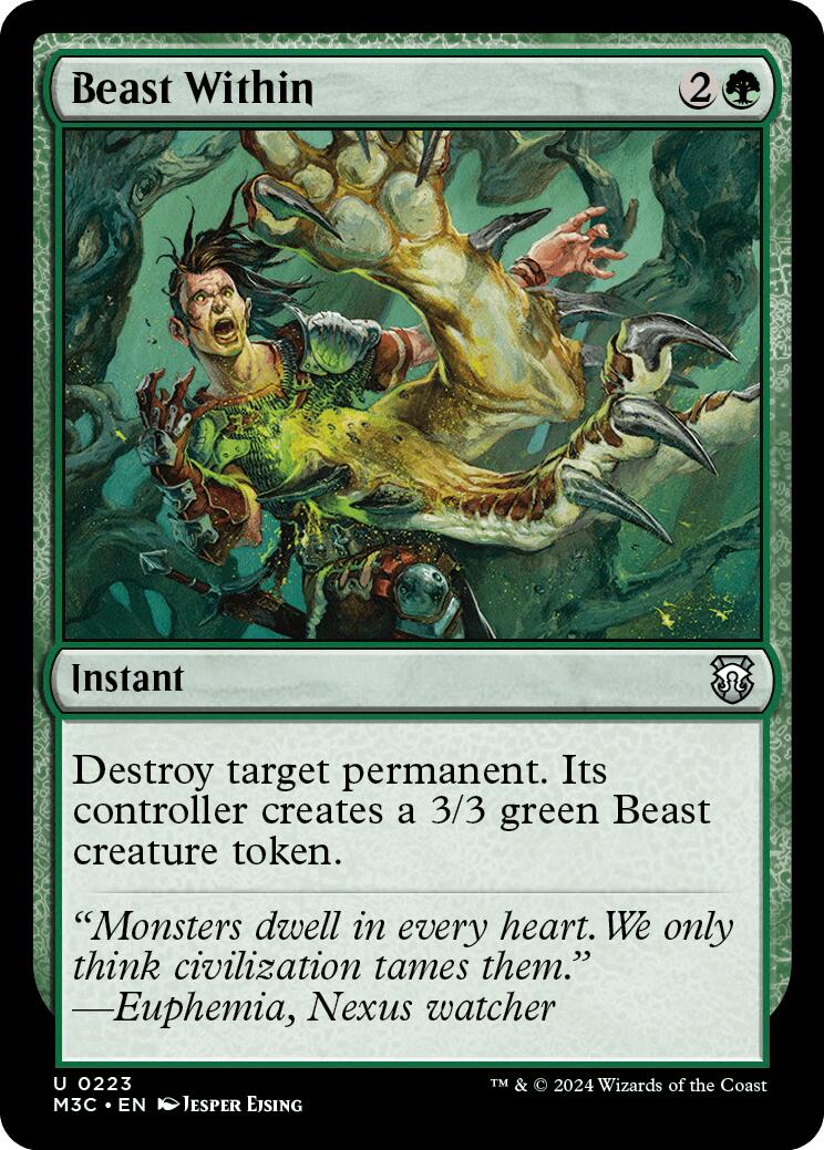 Beast Within [Modern Horizons 3 Commander] | Devastation Store
