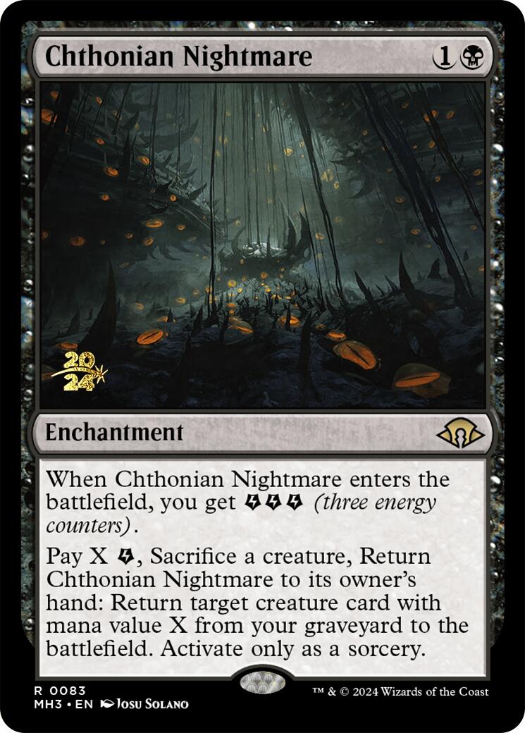 Chthonian Nightmare [Modern Horizons 3 Prerelese Promos] | Devastation Store