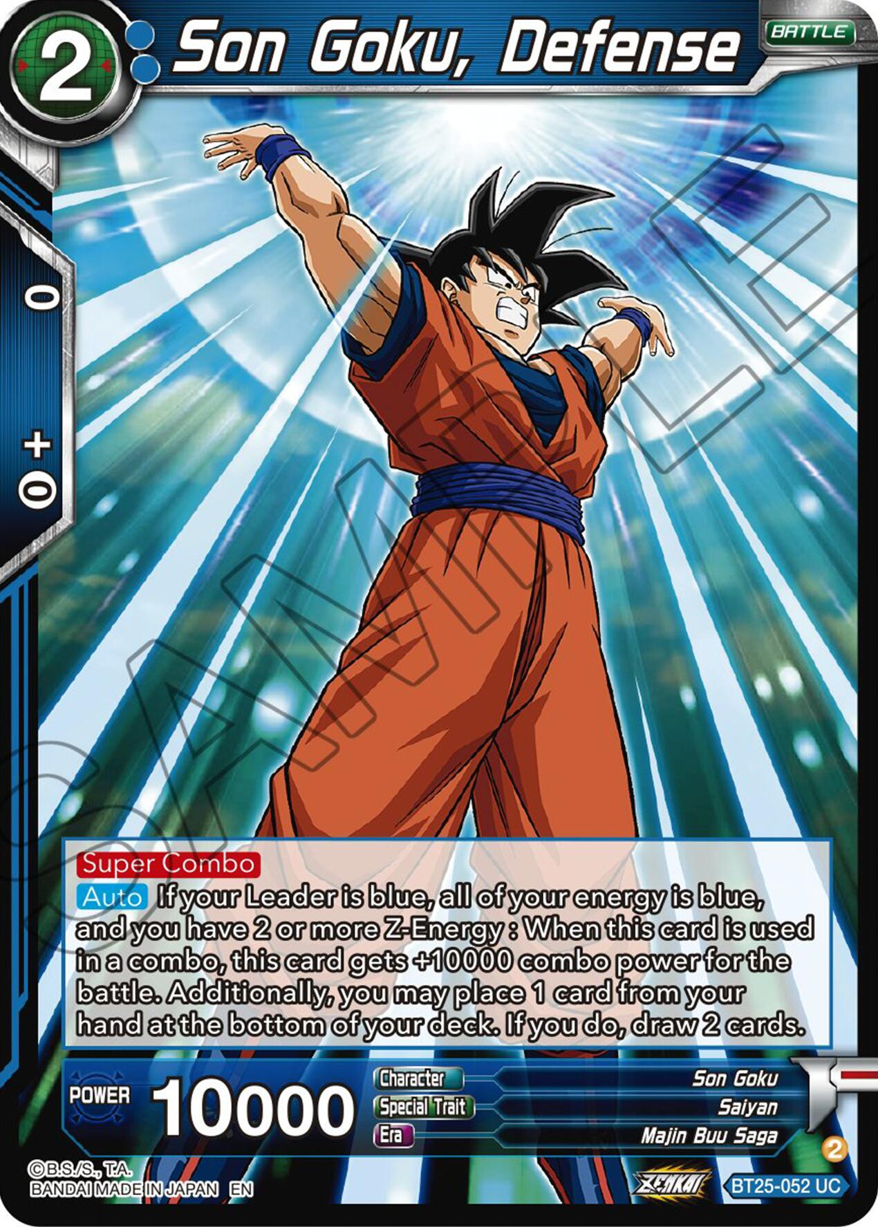 Son Goku, Defense (BT25-052) [Legend of the Dragon Balls] | Devastation Store
