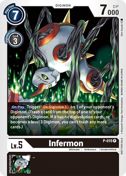 Infermon [P-015] [Promotional Cards] | Devastation Store