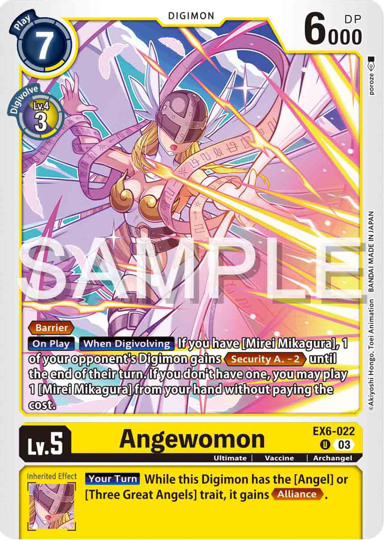 Angewomon [EX6-022] [Infernal Ascension] | Devastation Store