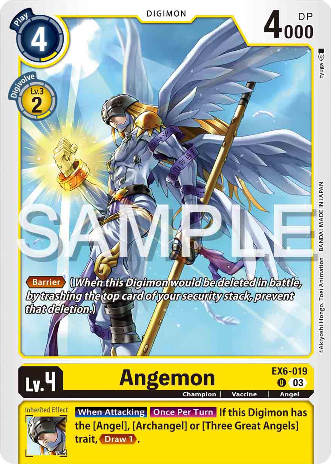 Angemon [EX6-019] [Infernal Ascension] | Devastation Store