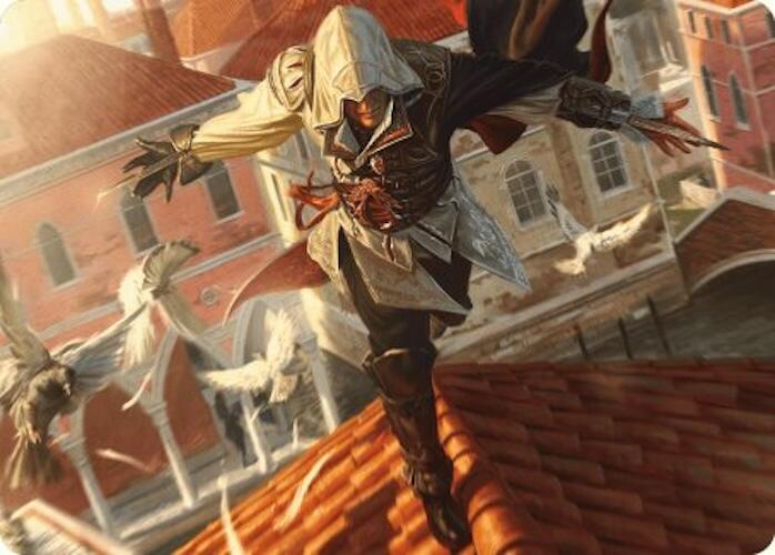 Ezio, Blade of Vengeance Art Card [Assassin's Creed Art Series] | Devastation Store
