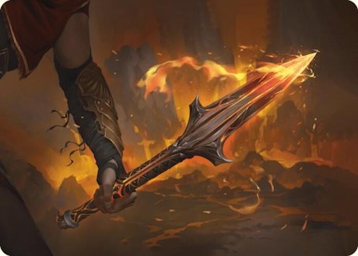 The Spear of Leonidas Art Card [Assassin's Creed Art Series] | Devastation Store