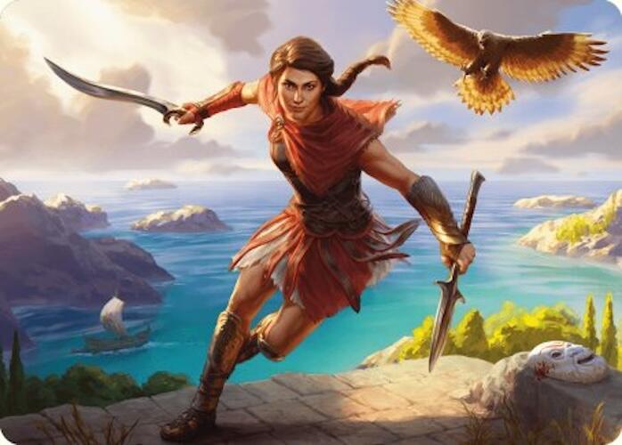 Kassandra, Eagle Bearer Art Card [Assassin's Creed Art Series] | Devastation Store