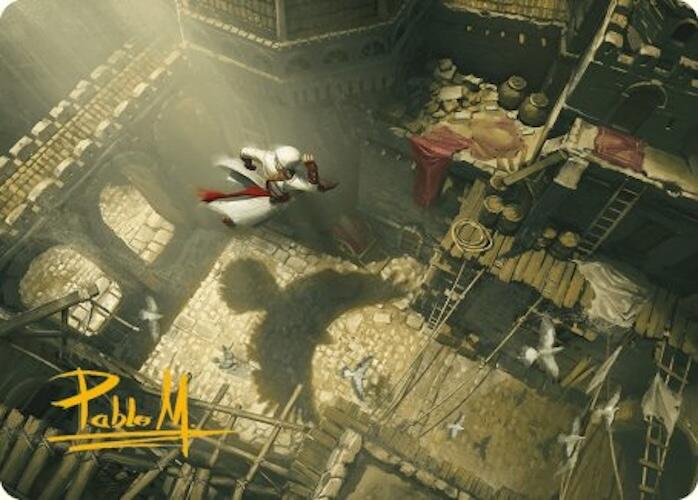 Rooftop Bypass Art Card (Gold-Stamped Signature) [Assassin's Creed Art Series] | Devastation Store