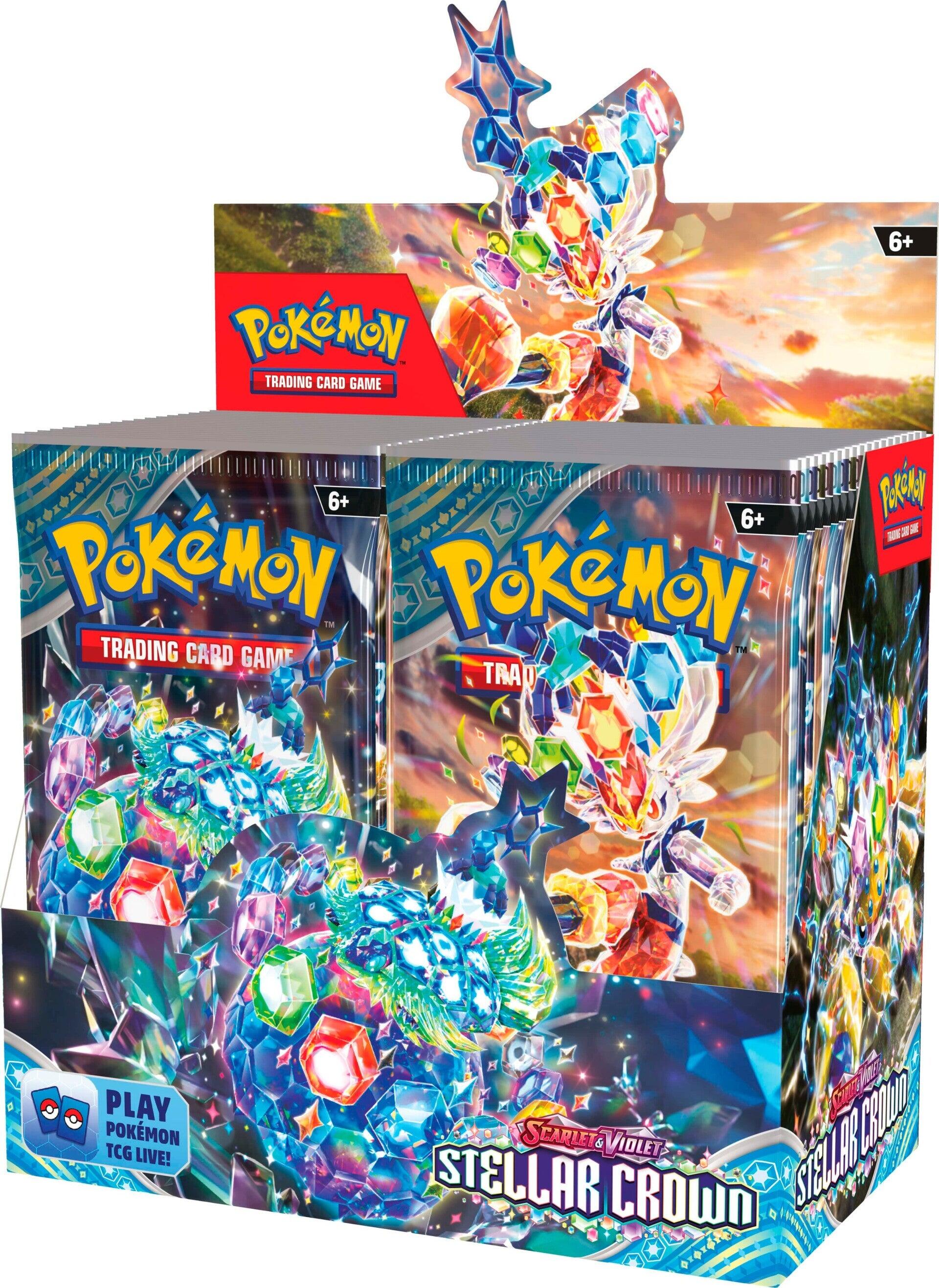 Pokemon TCG Scarlet & Violet: Stellar Crown - Booster Box | Devastation Store